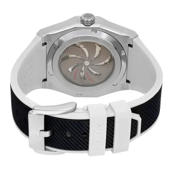 Noda Aero Series-1 43MM Stainless Steel White Skeleton Dial Automatic Watch